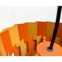 Mid-Century Danish Facet Pop Pendant by Louis Weisdorf for Lyfa, 1960s