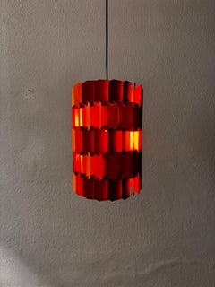 Mid-Century Danish Facet Pop Pendant by Louis Weisdorf for Lyfa, 1960s