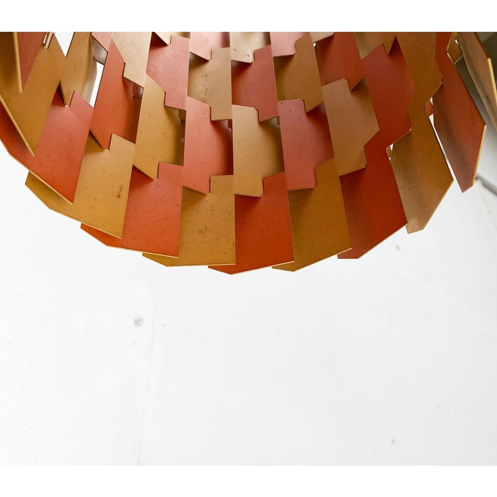 Mid-Century moderno Pendente danese Facet Pop di Louis Weisdorf per Lyfa, 1960 in vendita