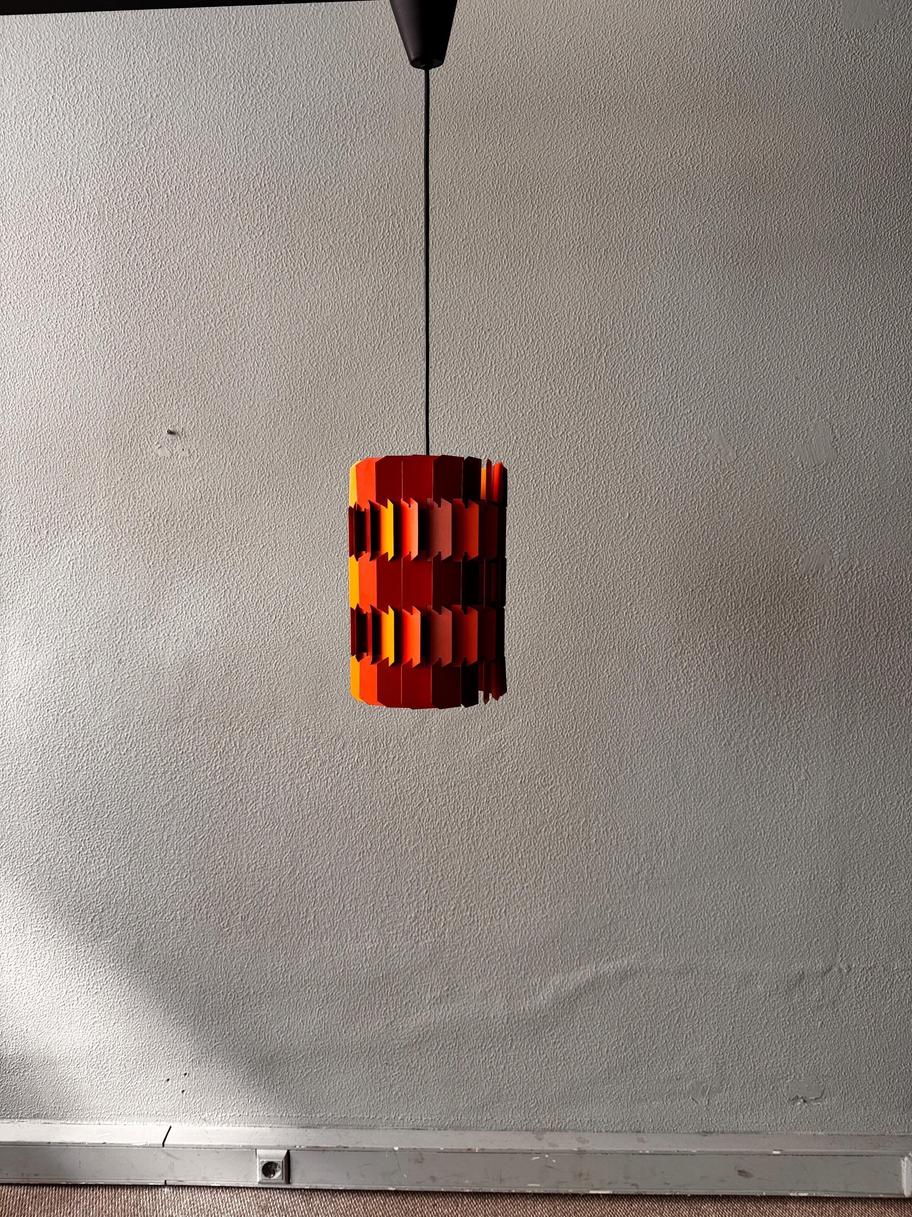 Danese Pendente danese Facet Pop di Louis Weisdorf per Lyfa, 1960 in vendita