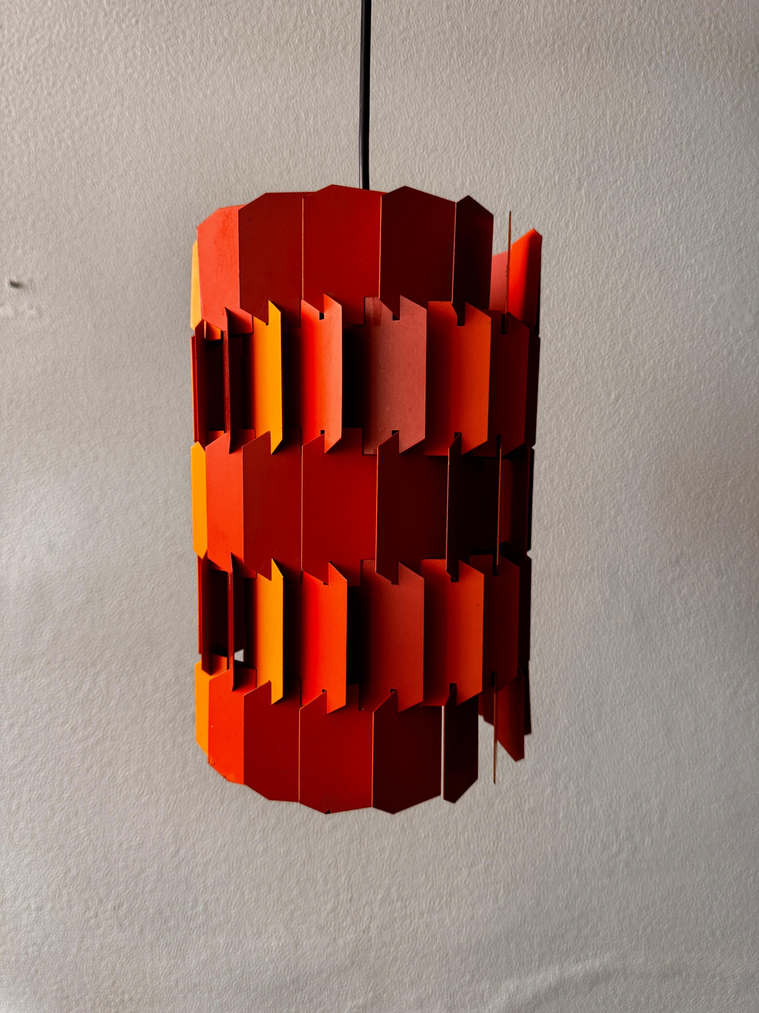 Pendente danese Facet Pop di Louis Weisdorf per Lyfa, 1960 In condizioni buone in vendita a Lisboa, PT