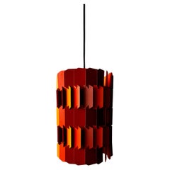 Mid-Century Danish Facet Pop Pendant by Louis Weisdorf for Lyfa, 1960s