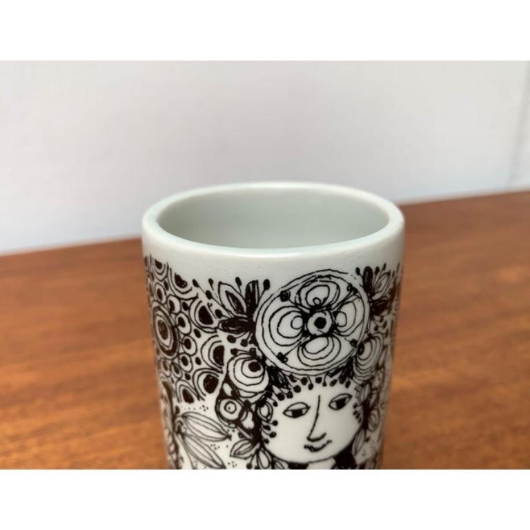 Vaso Flora danese di metà secolo di Bjørn Wiinblad per Nymölle Danimarca, anni '60 in vendita 3