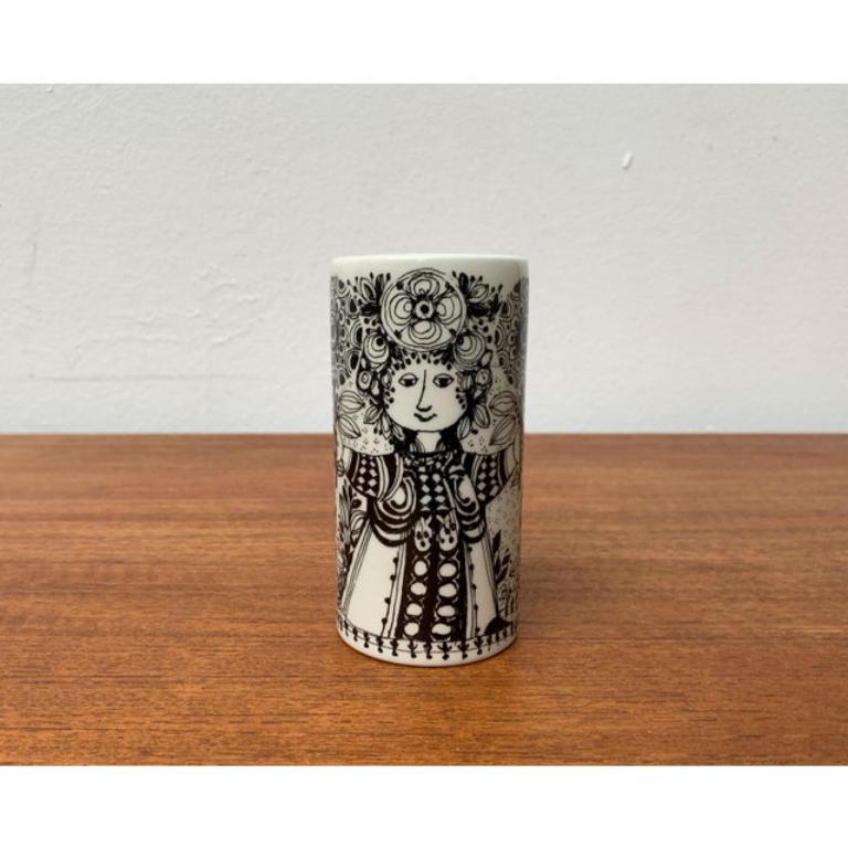 Mid-Century moderno Vaso Flora danese di metà secolo di Bjørn Wiinblad per Nymölle Danimarca, anni '60 in vendita