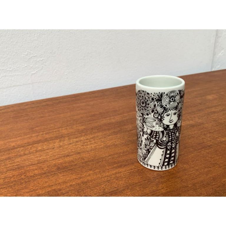 XX secolo Vaso Flora danese di metà secolo di Bjørn Wiinblad per Nymölle Danimarca, anni '60 in vendita