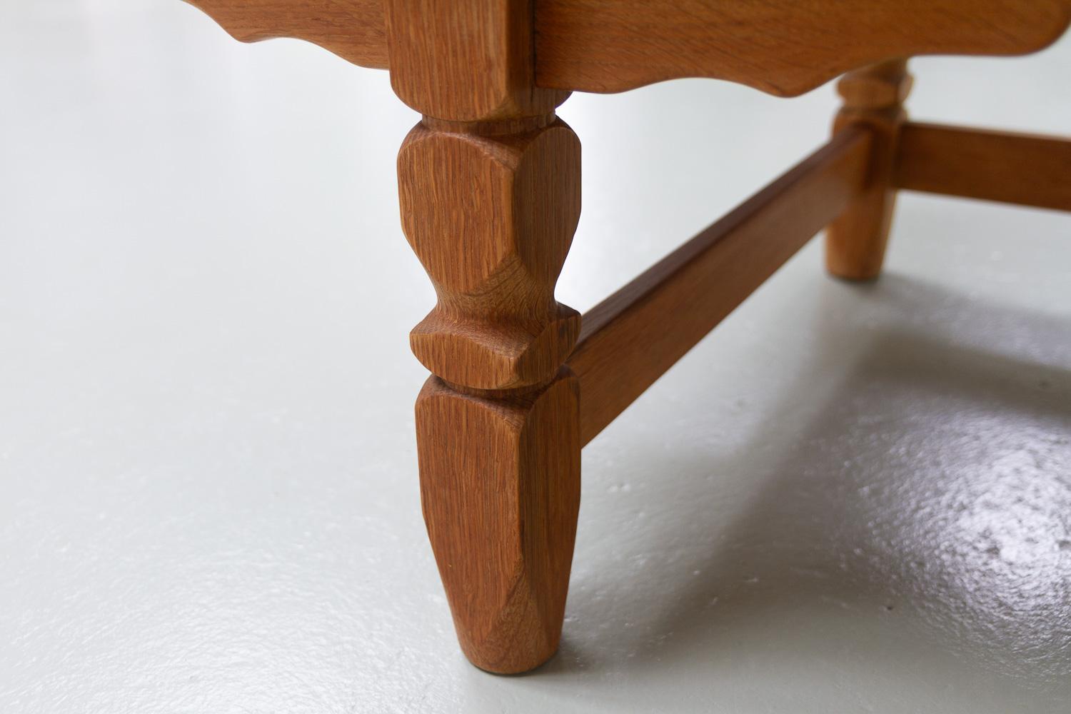 Mid-Century Danish Freestanding Desk in Oak, 1960s. 14