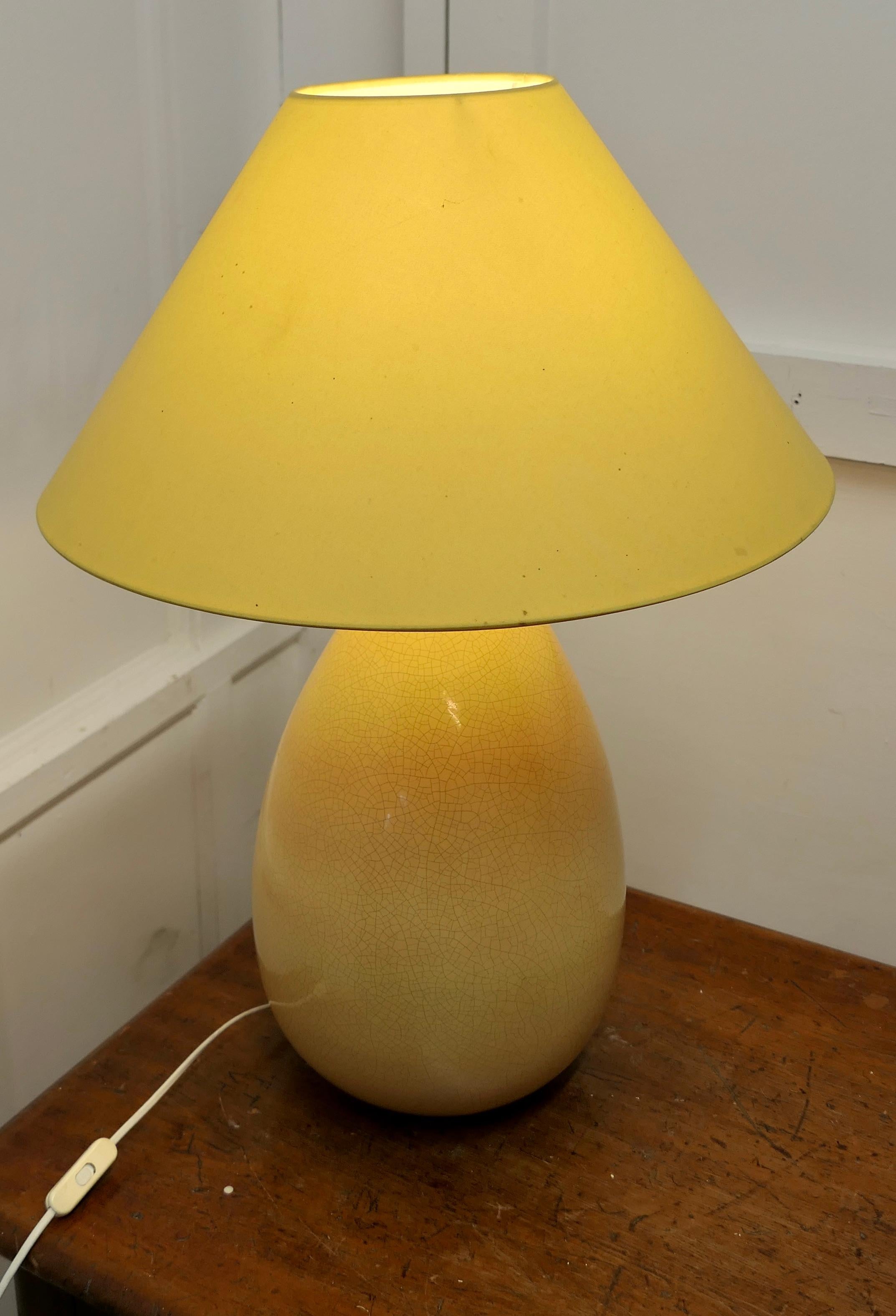20th Century  Mid Century Danish Giant Egg Lamp  A very noticeable piece  For Sale
