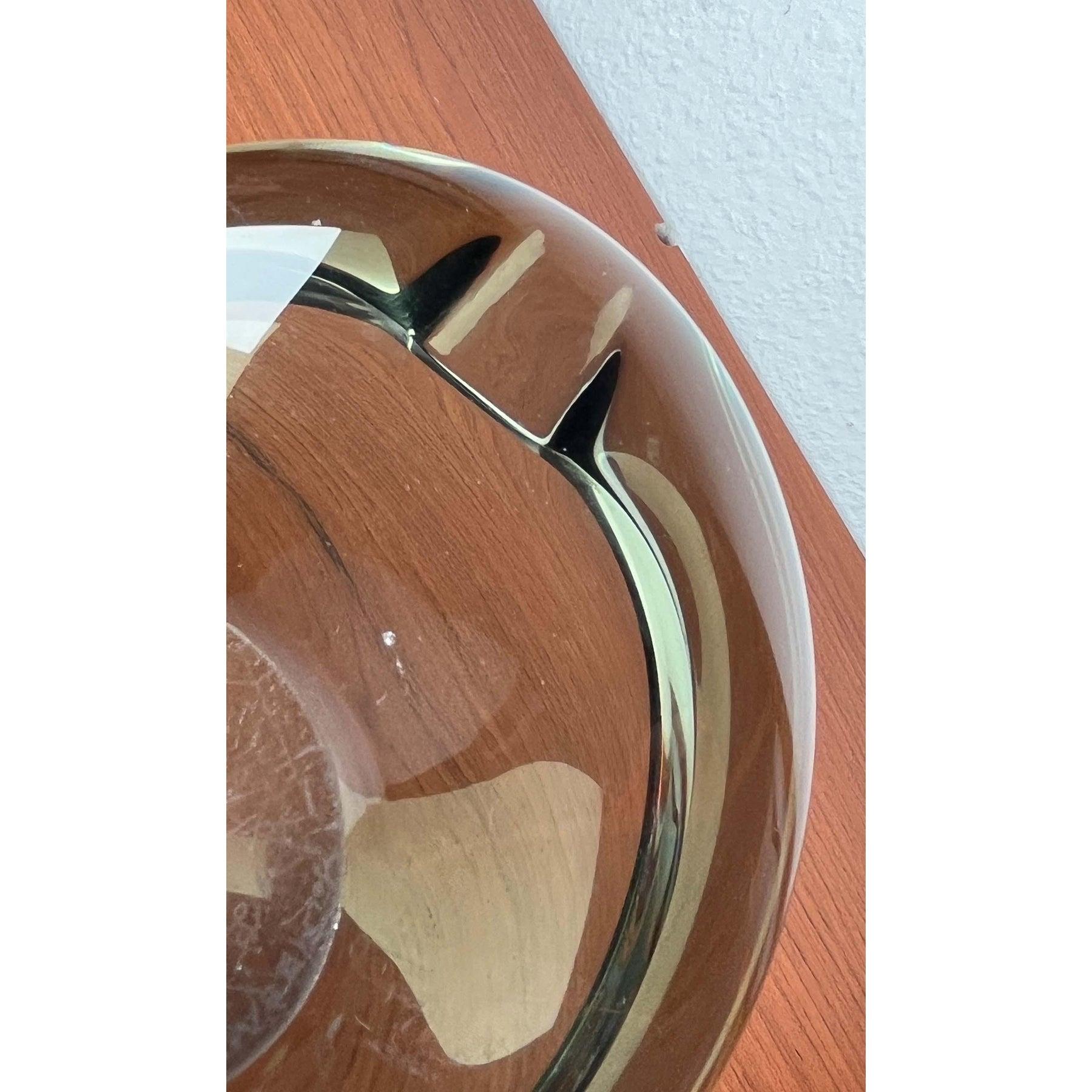 Cenicero danés de mediados de siglo de Per Lütken para Holmegaard, 1962 en venta 7
