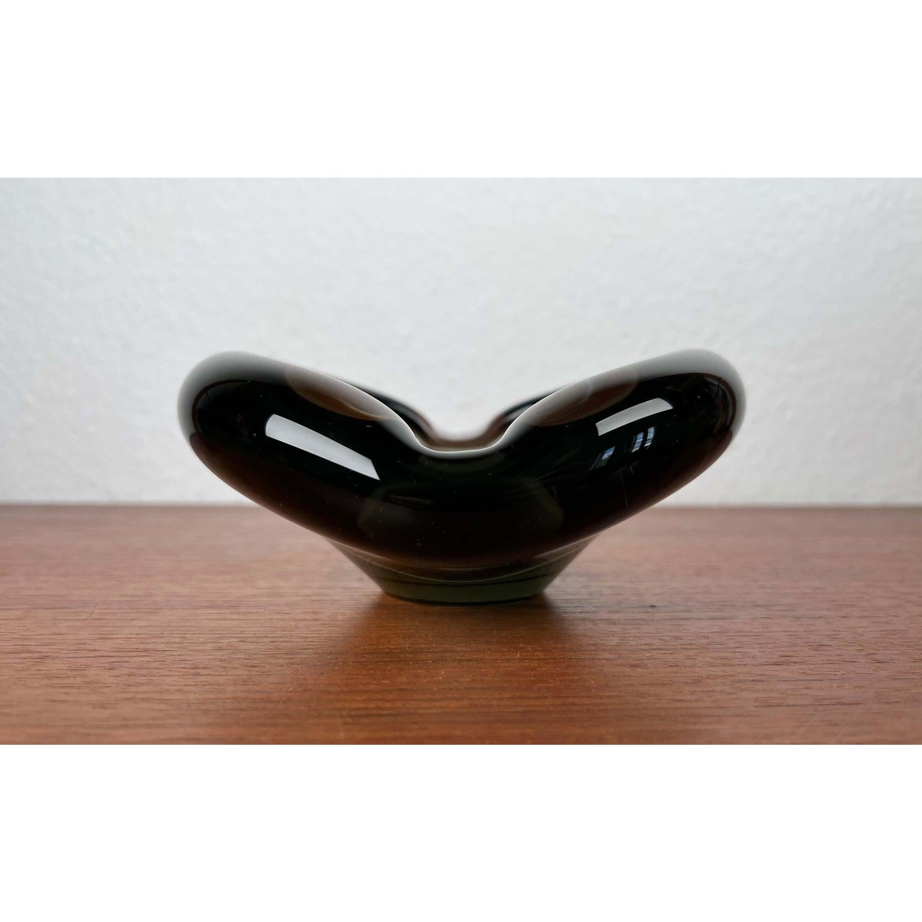 Cenicero danés de mediados de siglo de Per Lütken para Holmegaard, 1962 en venta 10