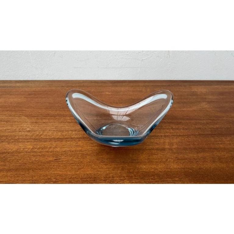 Bol en verre danois du milieu du siècle par Per Lütken pour Holmegaard, années 1960 en vente 4