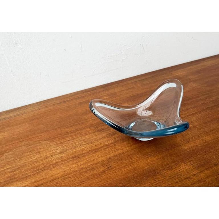 Bol en verre danois du milieu du siècle par Per Lütken pour Holmegaard, années 1960 en vente 1