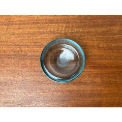 Ciotola in vetro danese di metà secolo di Per Lütken per Holmegaard