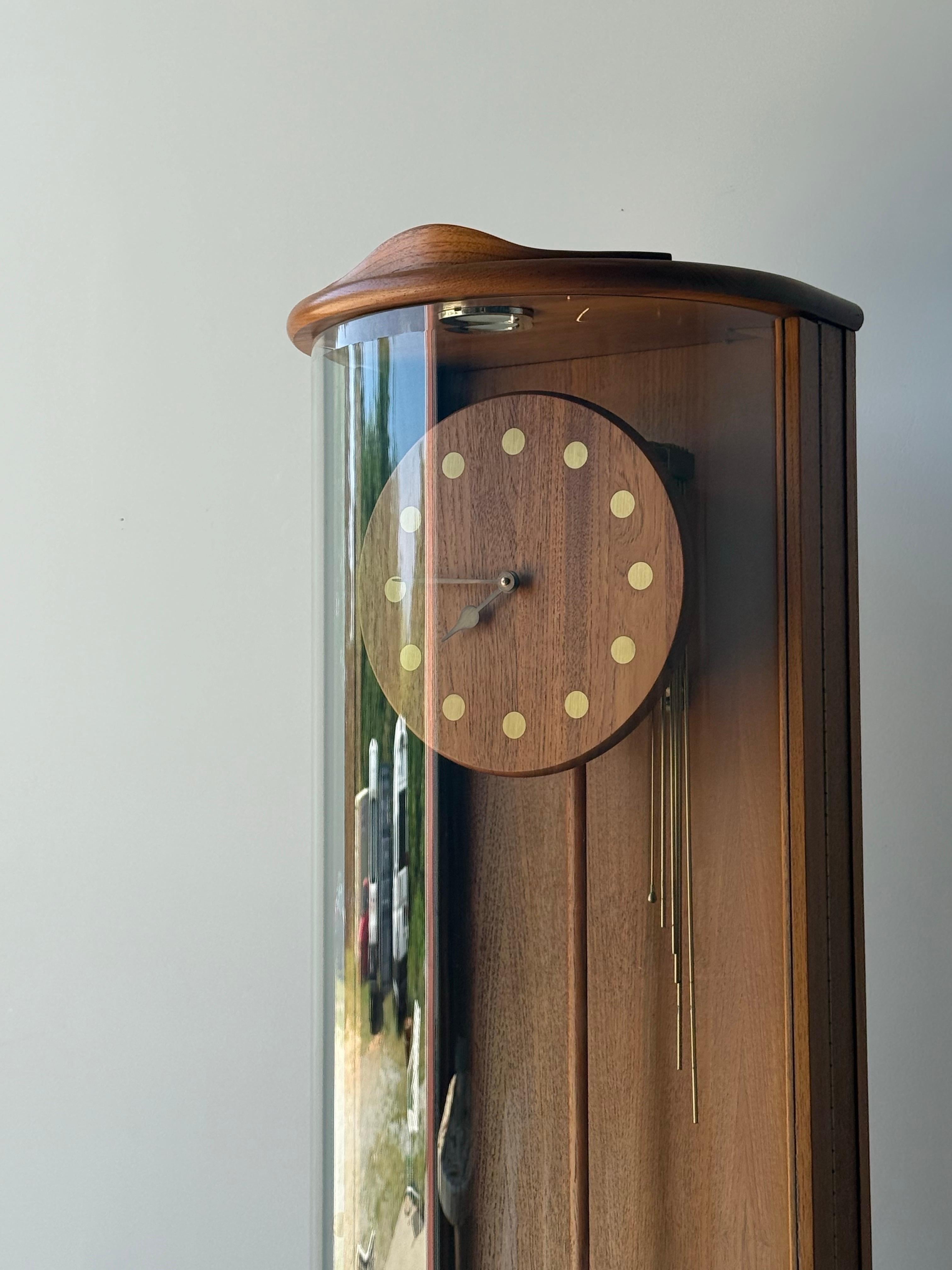 Mid-Century Danish Grandfather Clock 10