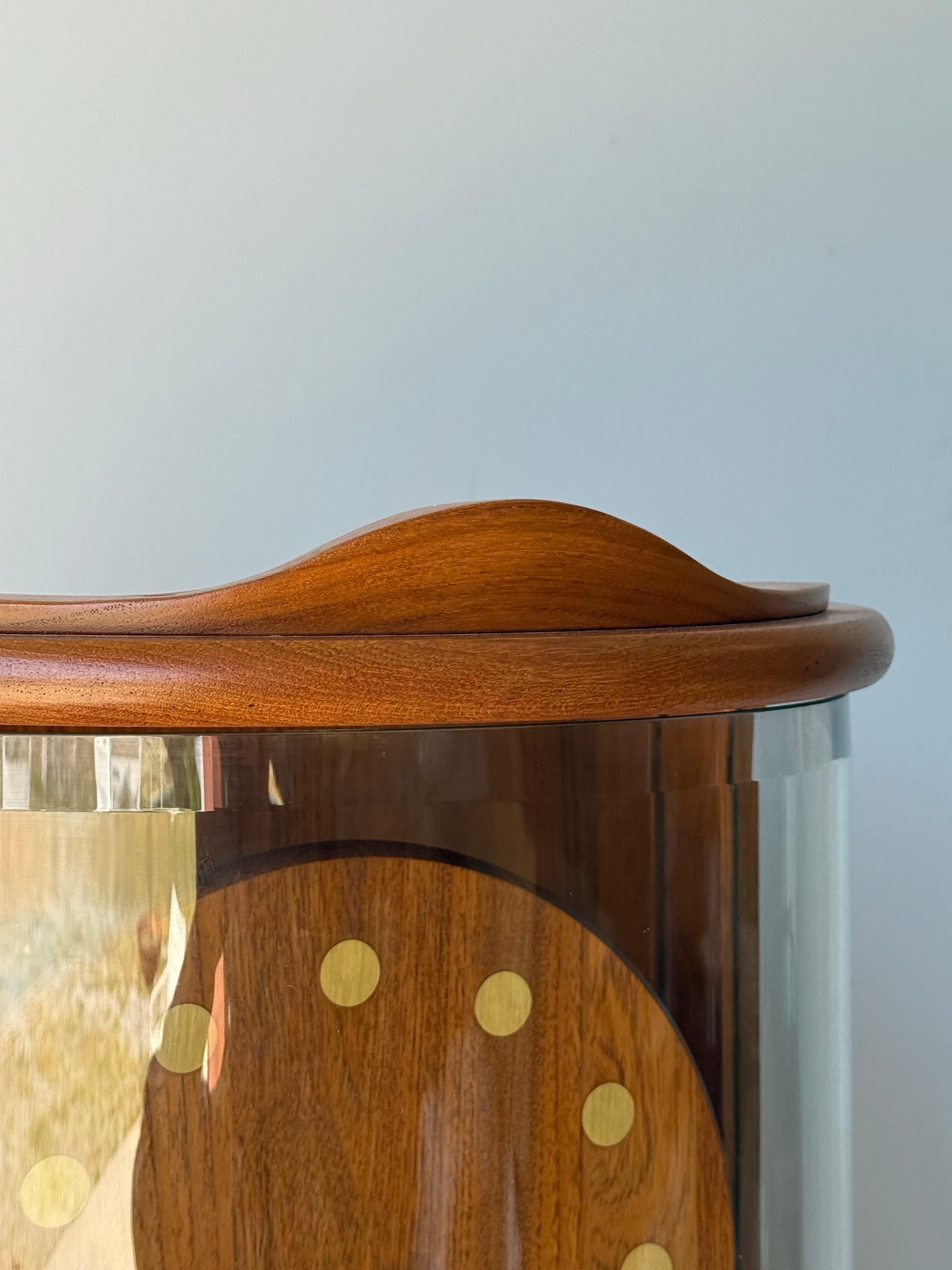 Mid-Century Danish Grandfather Clock 12