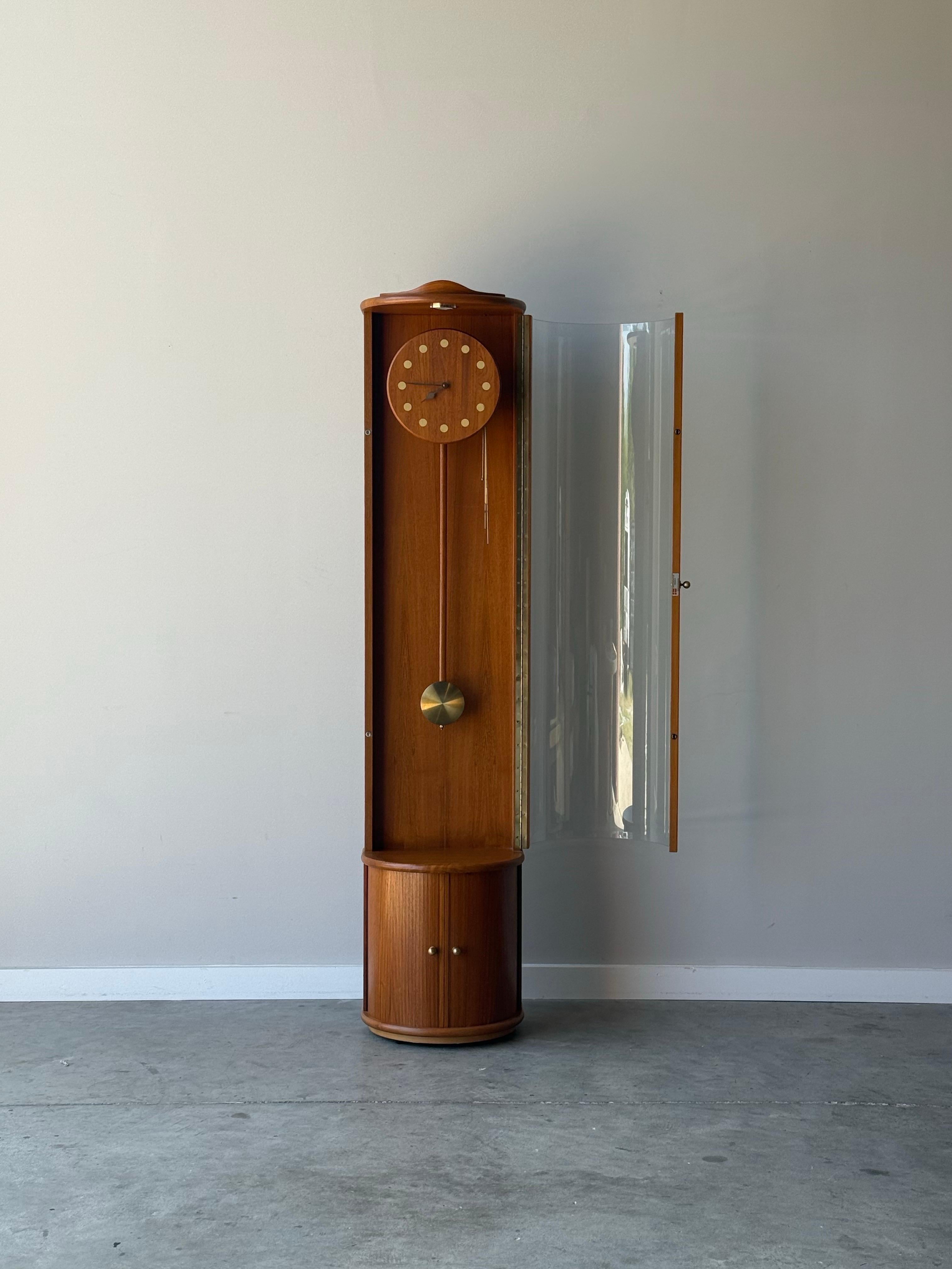 Mid-Century Modern Mid-Century Danish Grandfather Clock