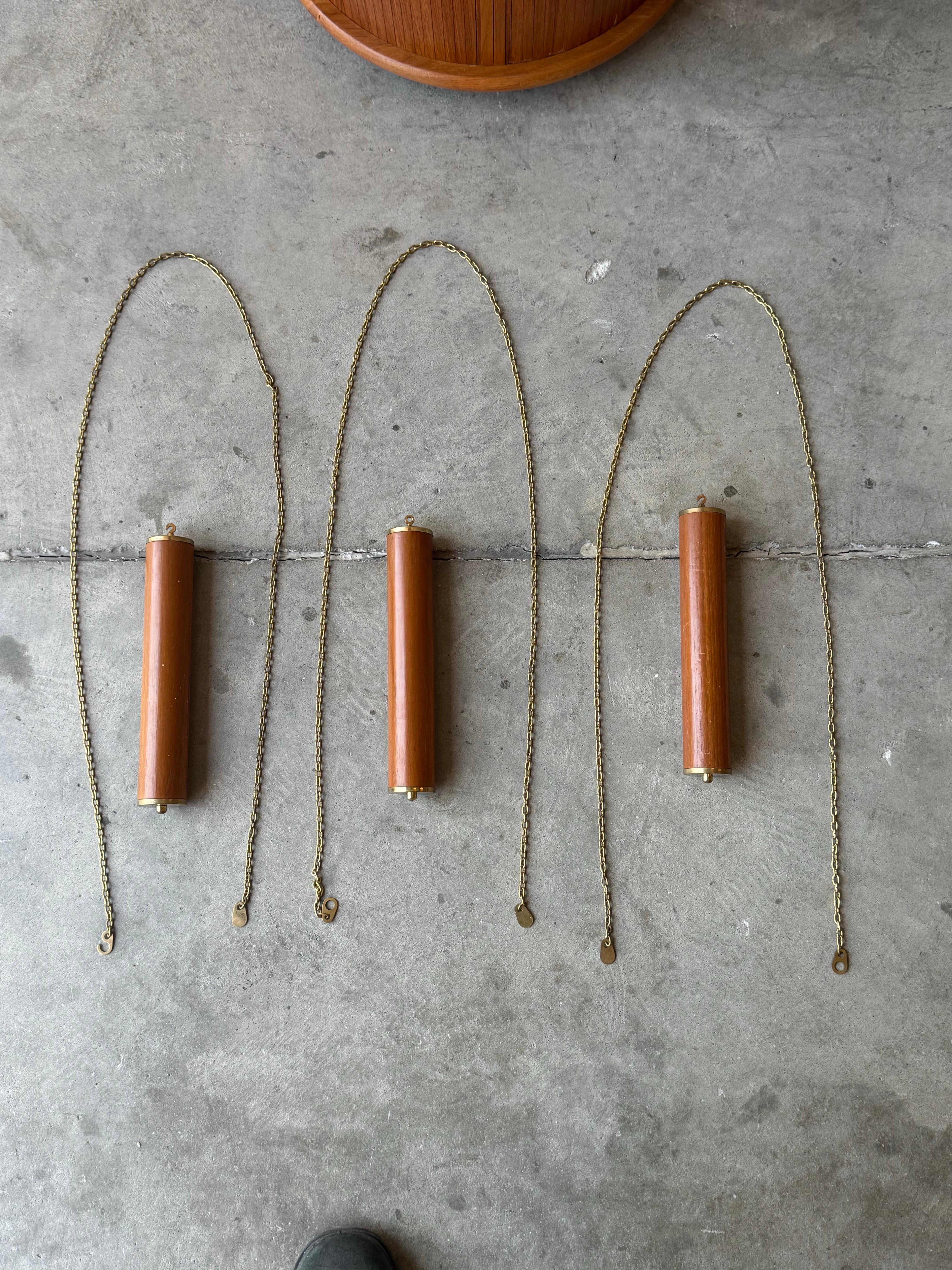Brass Mid-Century Danish Grandfather Clock