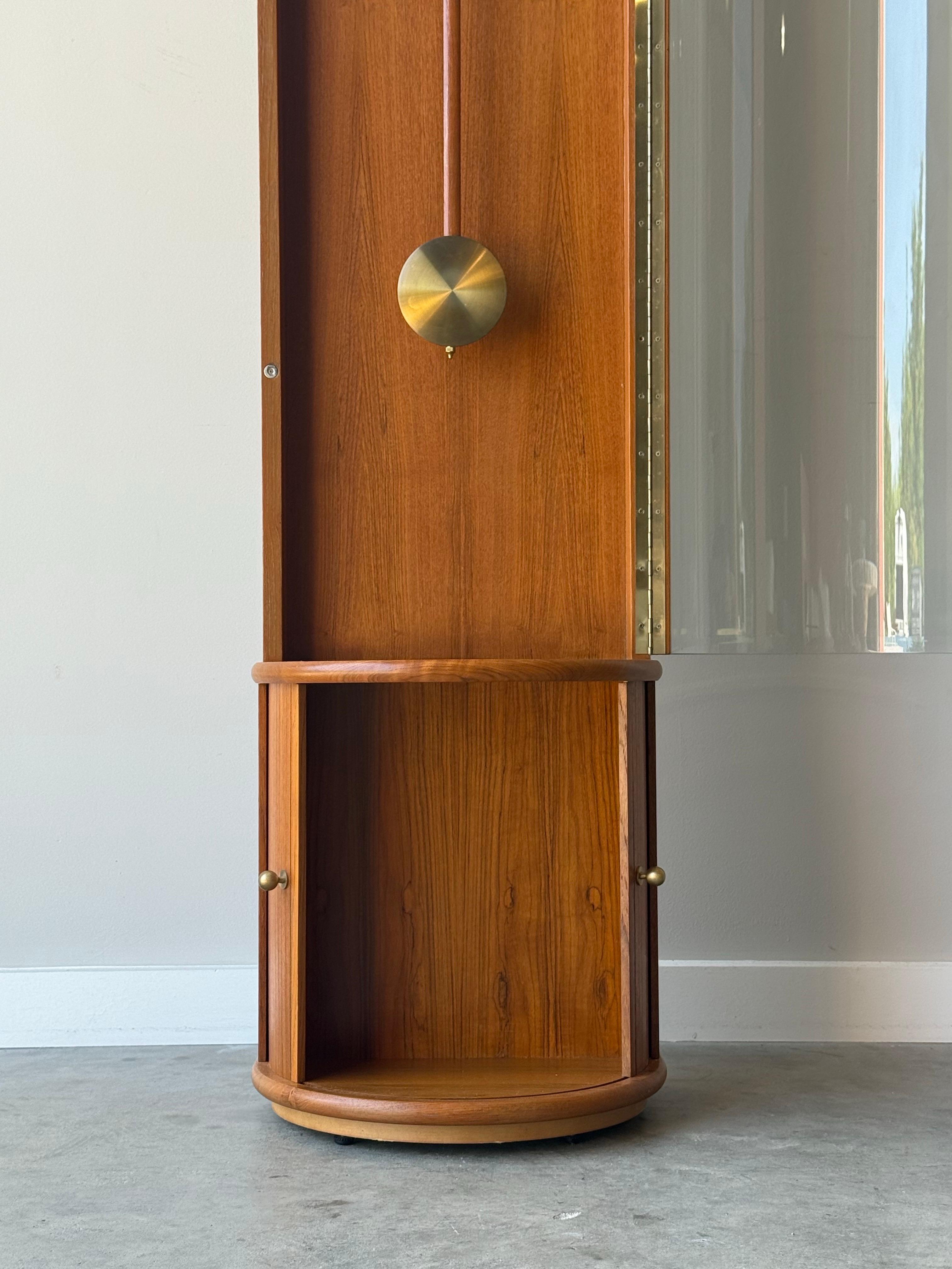 Mid-Century Danish Grandfather Clock 2