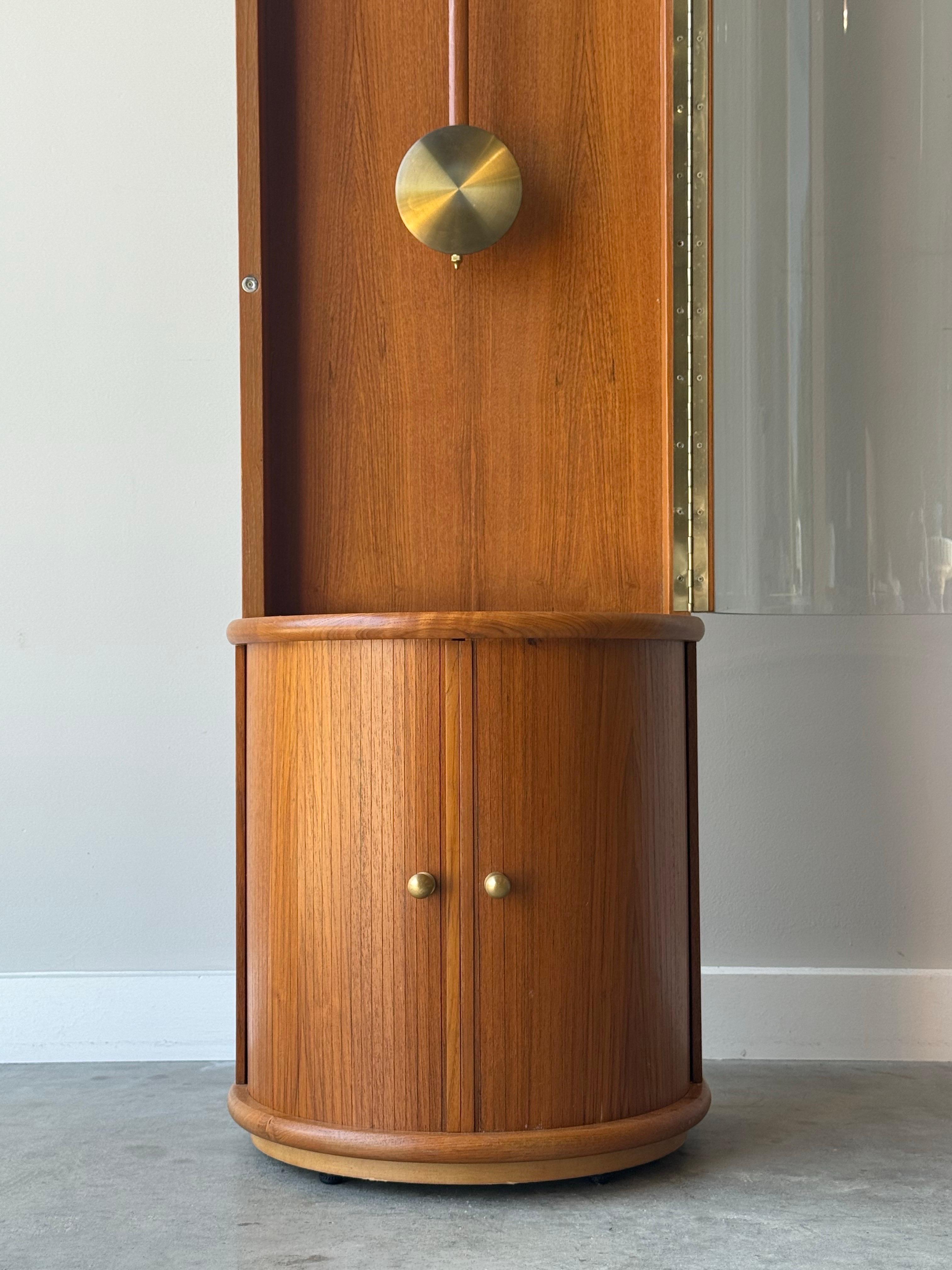 Mid-Century Danish Grandfather Clock 3