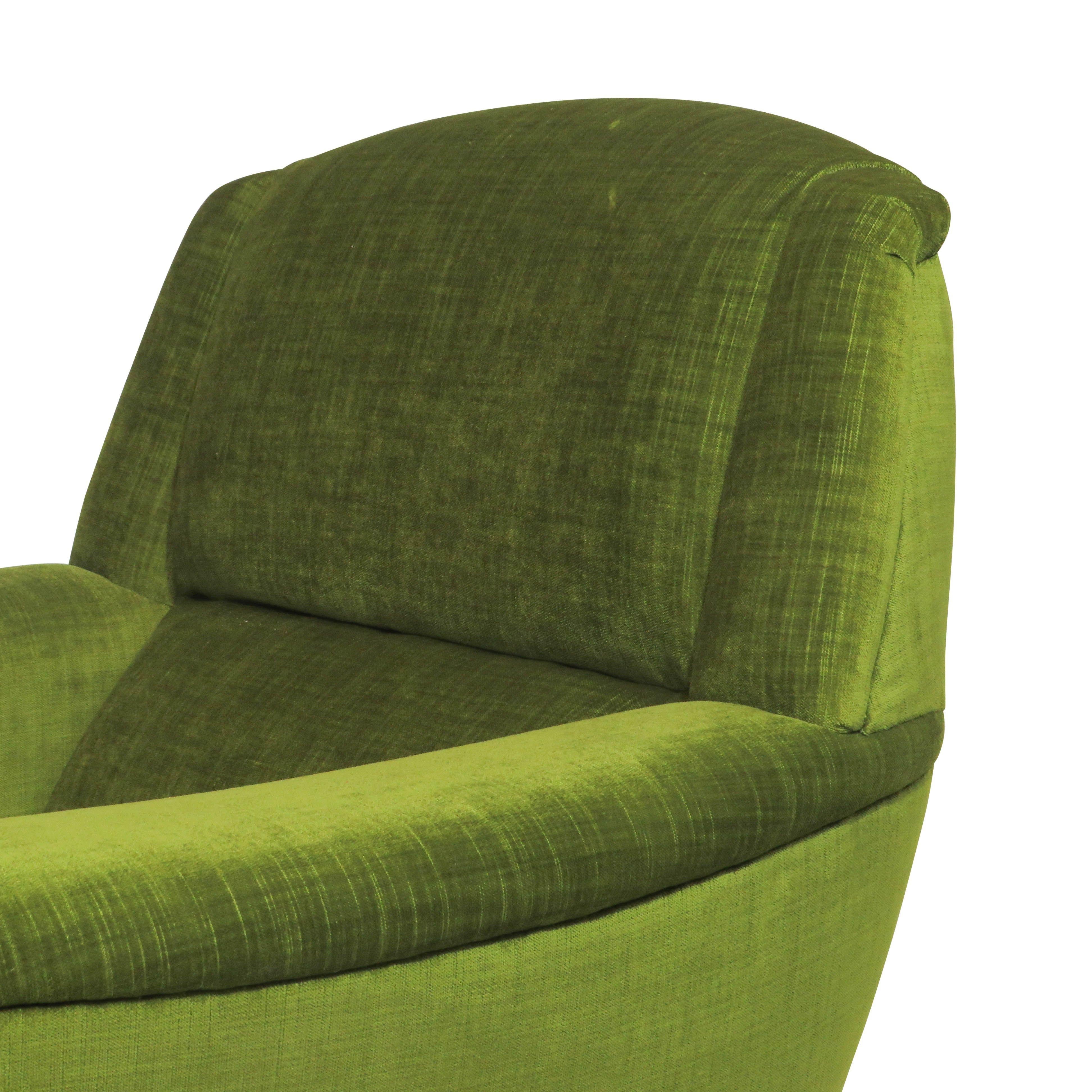 lime green occasional chair