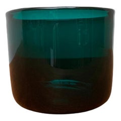 Bol en verre du Groenland danois du milieu du siècle par Per Lütken pour Holmegaard, années 1960