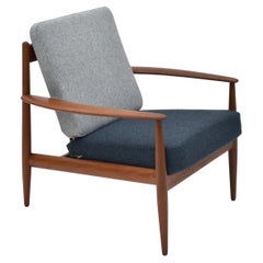 Mid Century Danish Grete Jalk Model 118 Teak Lounge Chair For France & Son