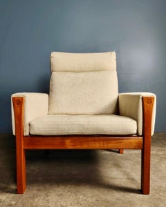 Mid Century Danish Hans Wegner AP 62 AP Stolen Lounge Chair Vintage Retro MCM