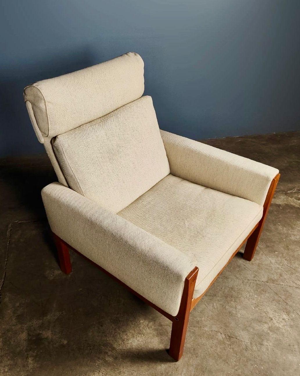 Mid-Century Modern Mid Century Danish Hans Wegner AP 62 AP Stolen Lounge Chair Vintage Retro MCM For Sale