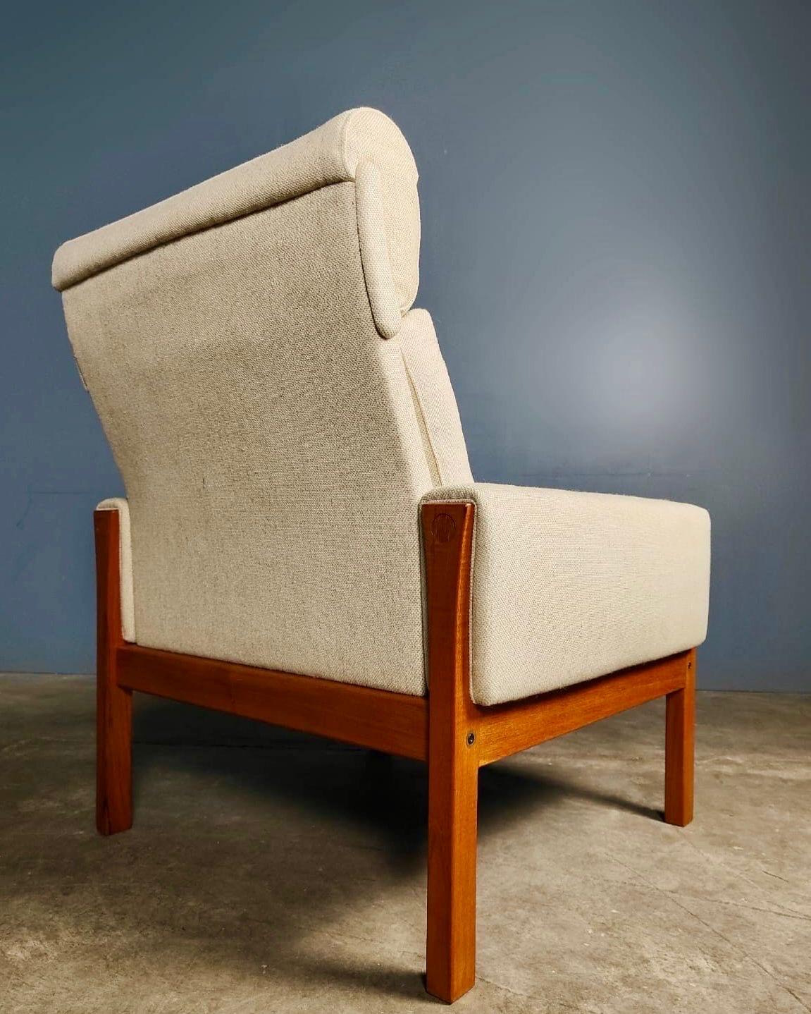 Mid-20th Century Mid Century Danish Hans Wegner AP 62 AP Stolen Lounge Chair Vintage Retro MCM For Sale