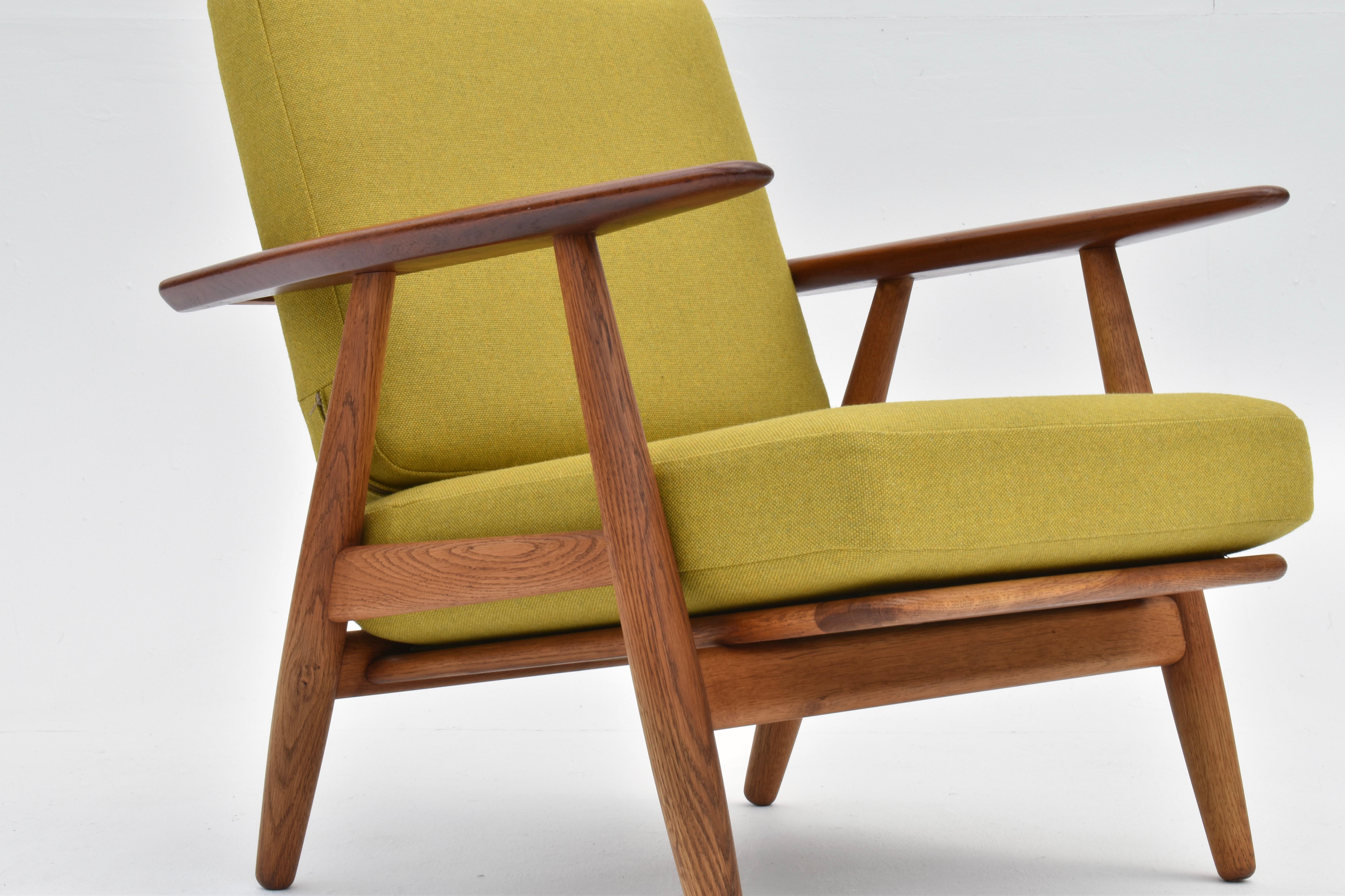 Sedia a sigaro danese del metà secolo Hans Wegner modello GE240 per Getama in vendita 5