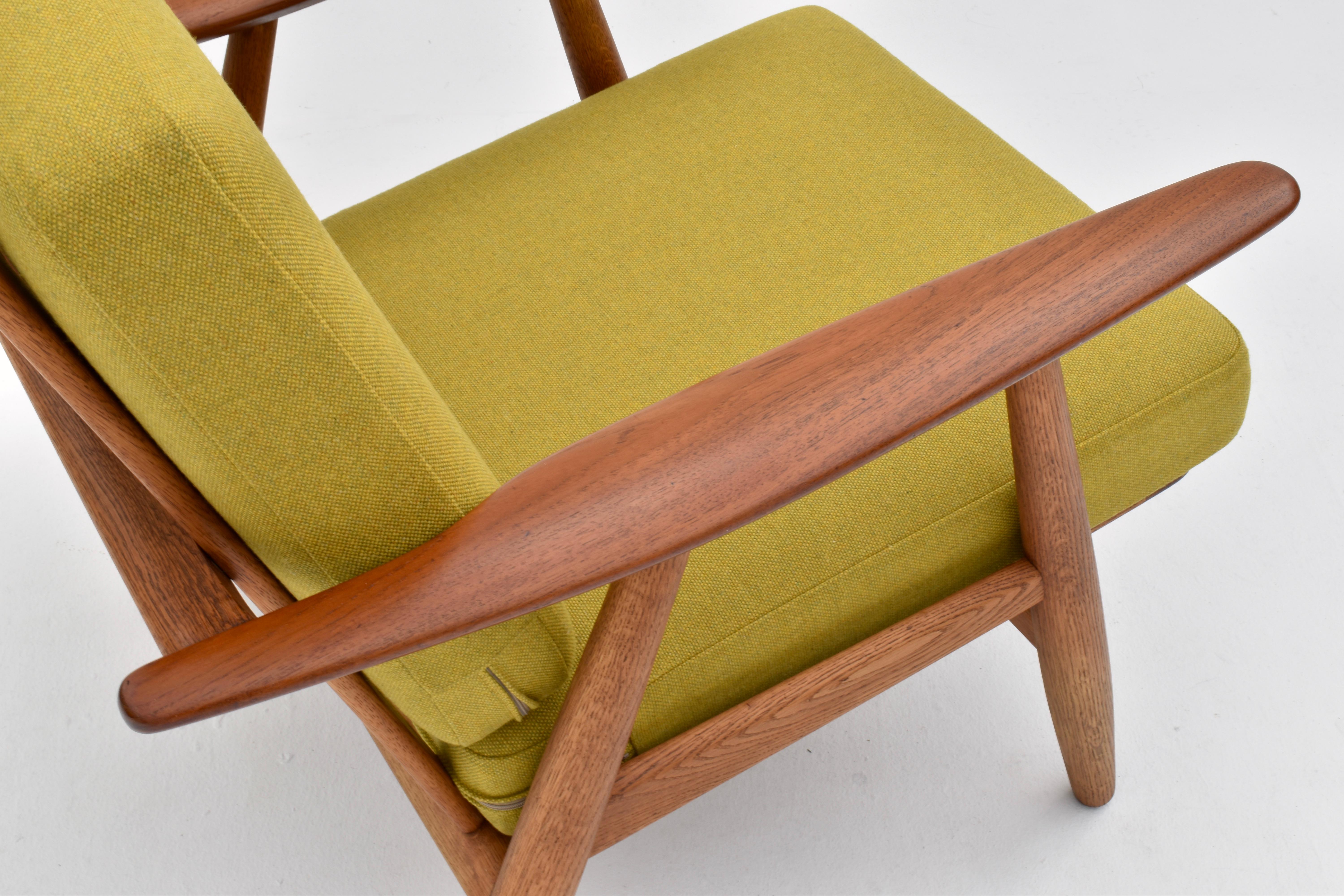 Sedia a sigaro danese del metà secolo Hans Wegner modello GE240 per Getama in vendita 7