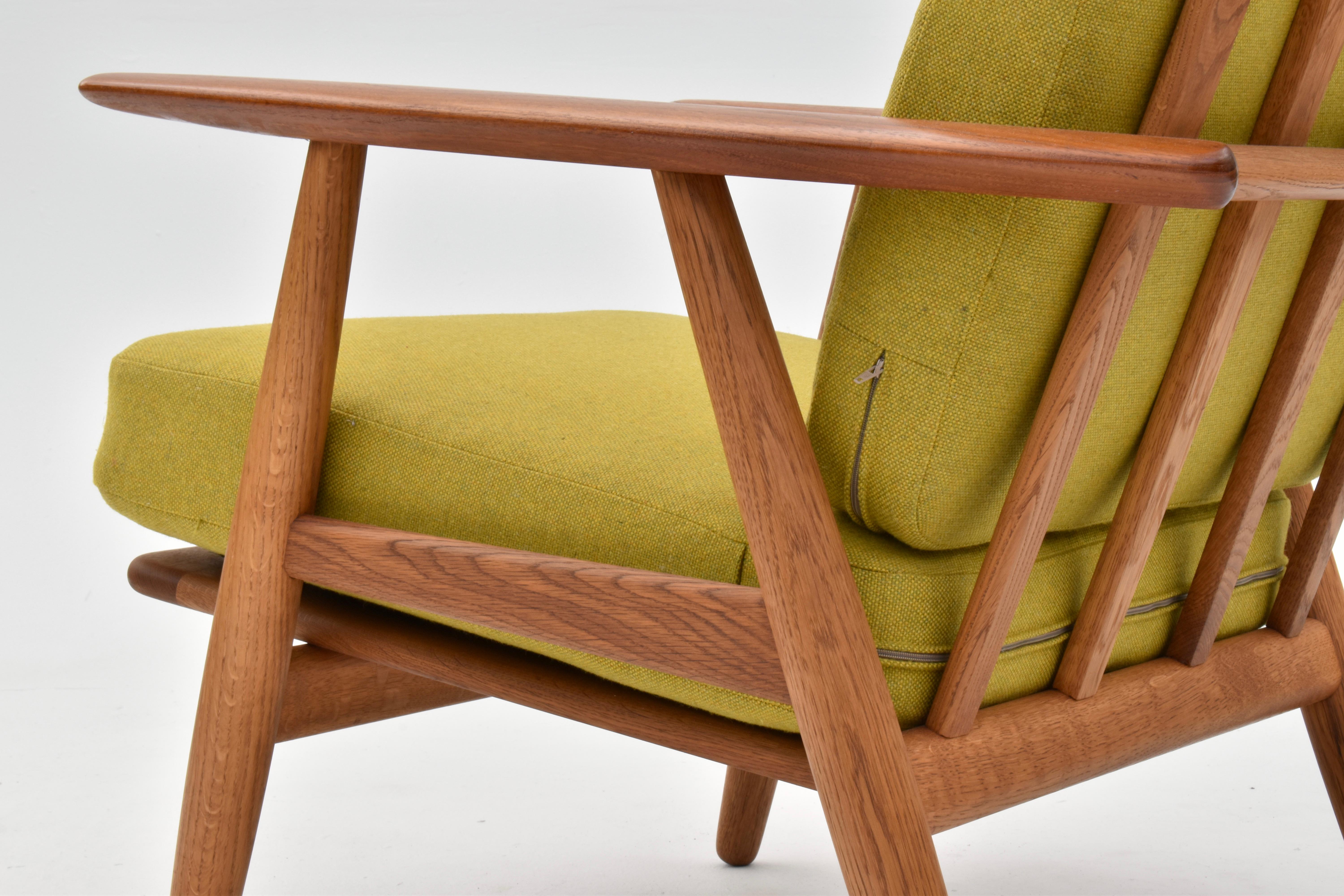 Chaise à cigares danoise du milieu du siècle modèle GE240 de Hans Wegner pour Getama en vente 9
