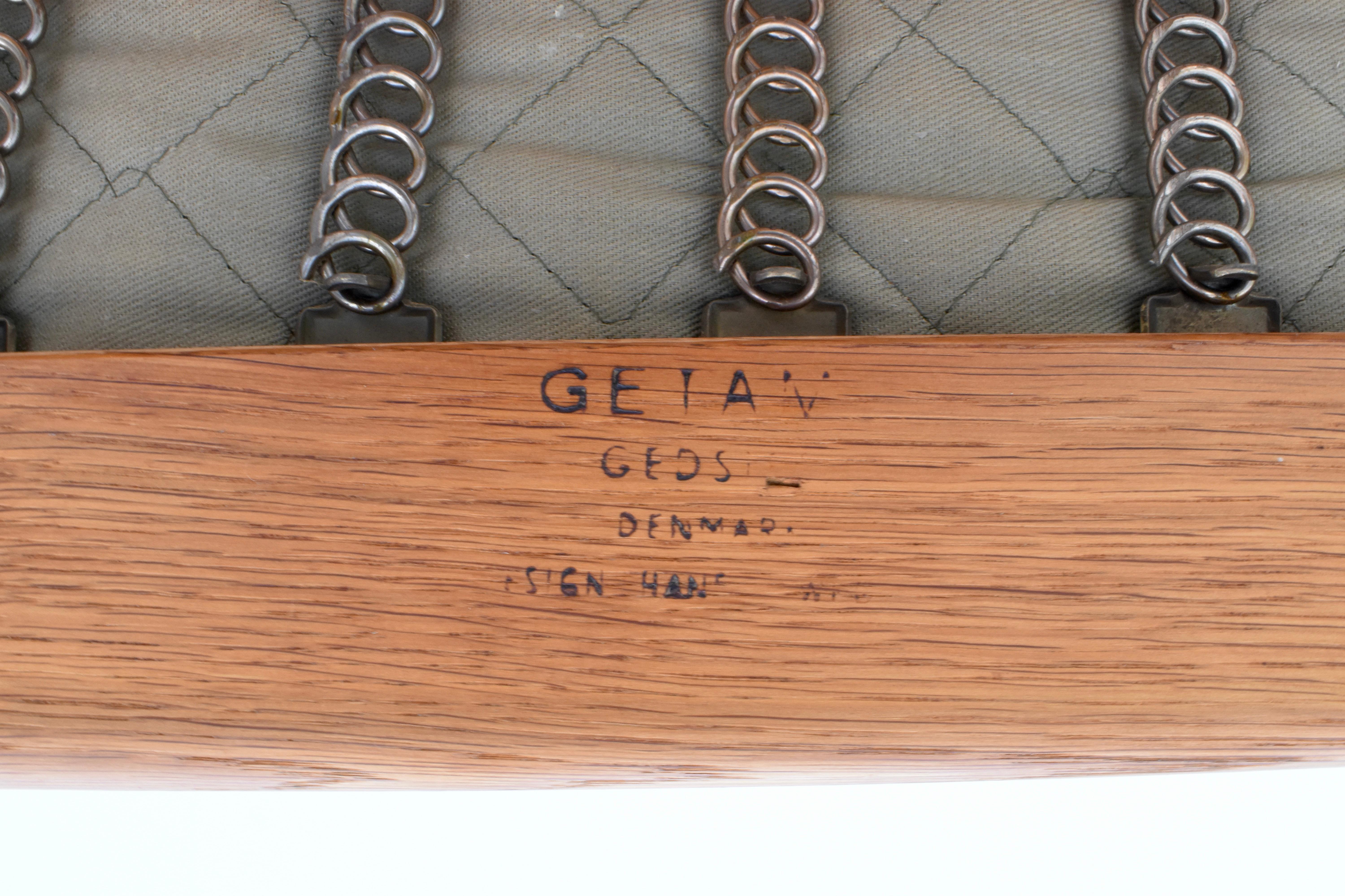 Chaise à cigares danoise du milieu du siècle modèle GE240 de Hans Wegner pour Getama en vente 13