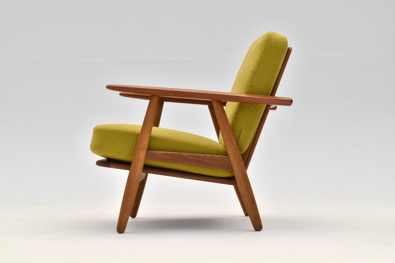 The GE 240 Oak Lounge Chair by Hans J. Wegner for Getama