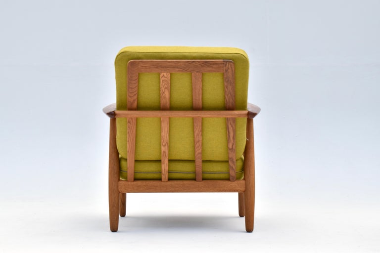 Mid Century Danish Hans Wegner Model GE240 Cigar Chair For