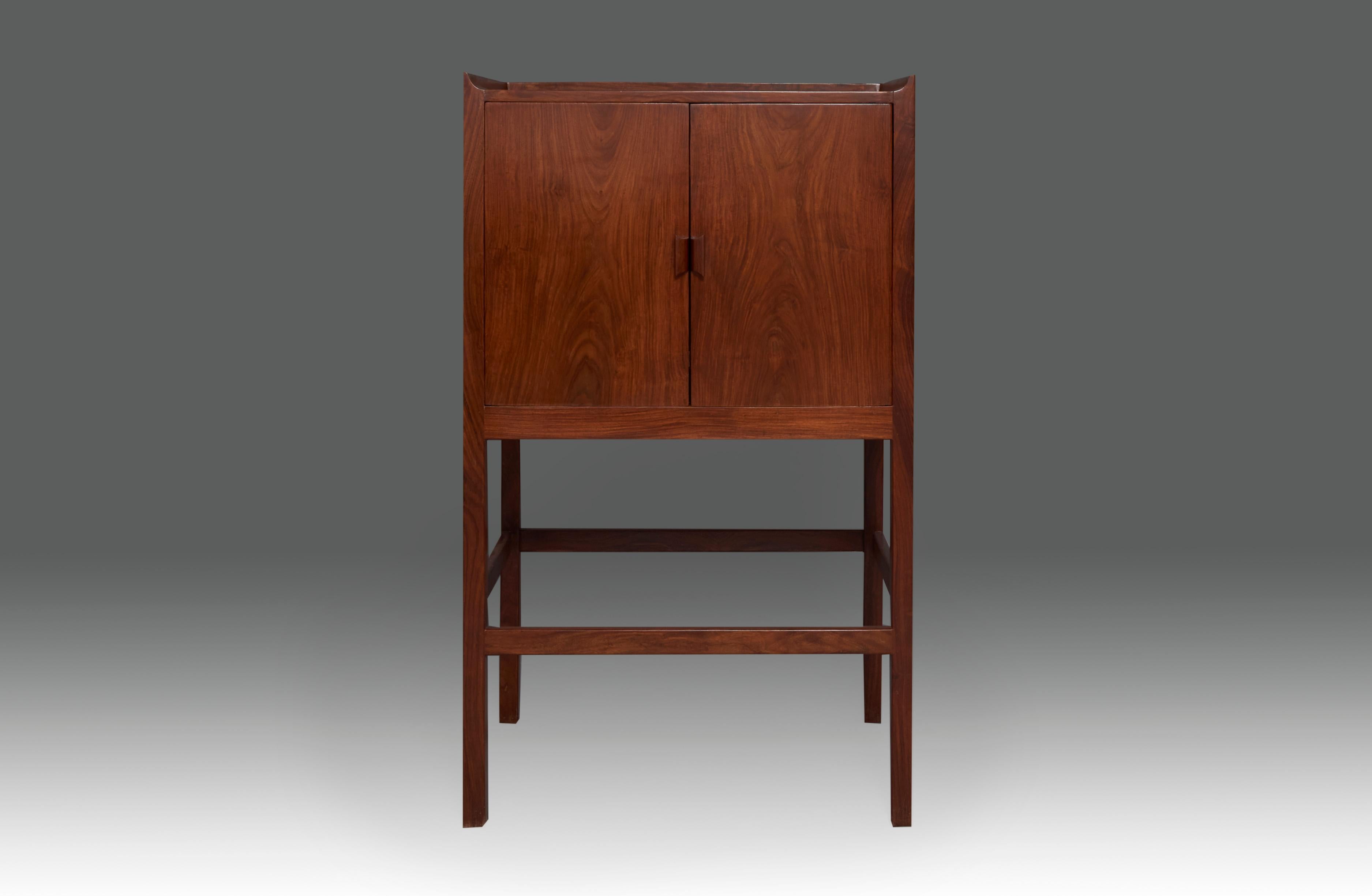 Mid-Century Danish Hardwood  Cabinet  1