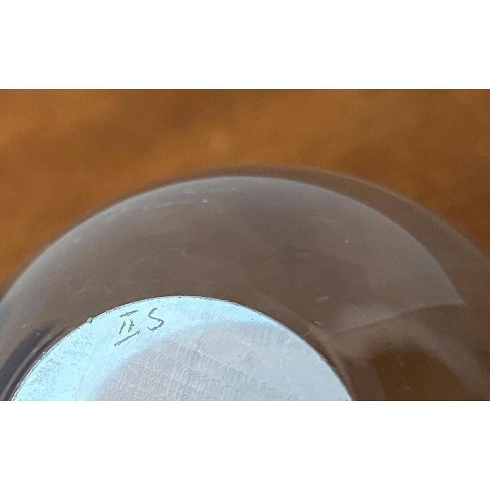 Vaso in vetro danese di metà secolo della serie Hellas di Per Lütken per Holmegaard, anni '60 in vendita 4