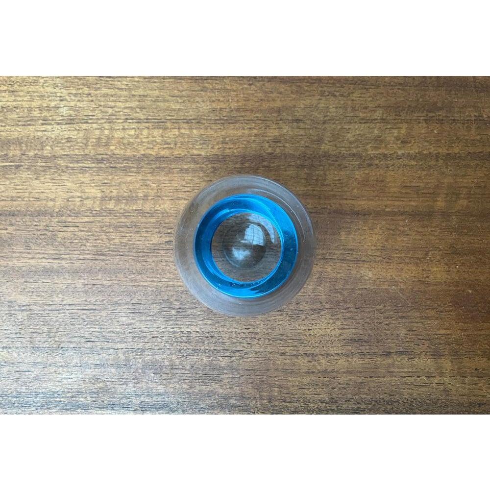 Mid-Century moderno Vaso in vetro danese di metà secolo della serie Hellas di Per Lütken per Holmegaard, anni '60 in vendita