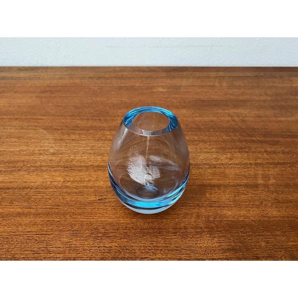 Vaso in vetro danese di metà secolo della serie Hellas di Per Lütken per Holmegaard, anni '60 in vendita 1