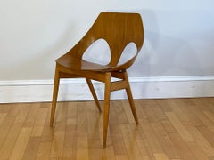 Mid-Century Danish "Jason" Chair in Beech by Carl Jacobs for Kandya, c. 1950