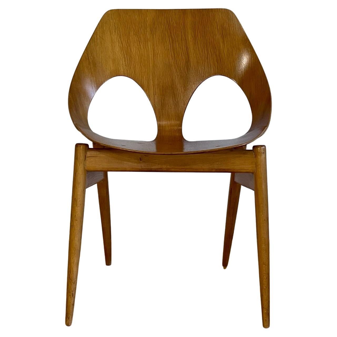 Mid-Century Danish "Jason" Chair in Beech by Carl Jacobs for Kandya, c. 1950 For Sale