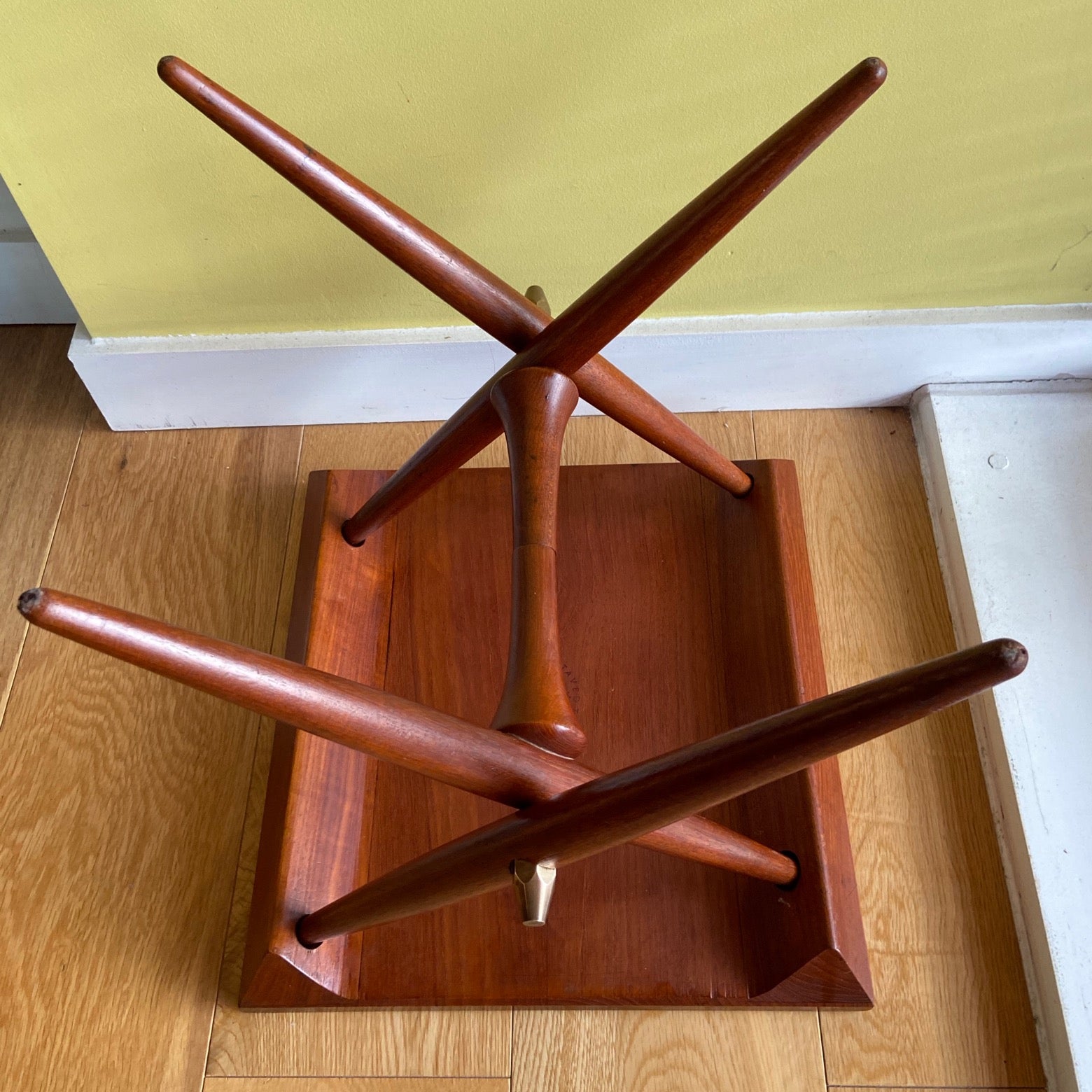 Scandinavian Modern Midcentury Danish small teak table, 1960's, Dansk, attributed to Jens Quistgaard For Sale