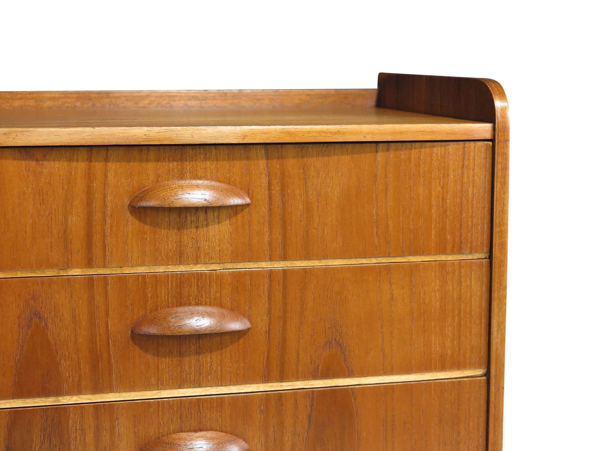 Mid-century Danish Kai Kristiansen Teak Entry Chest or Nightstand For Sale 1