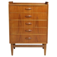Mid-century Danish Kai Kristiansen Teak Entry Chest or Nightstand