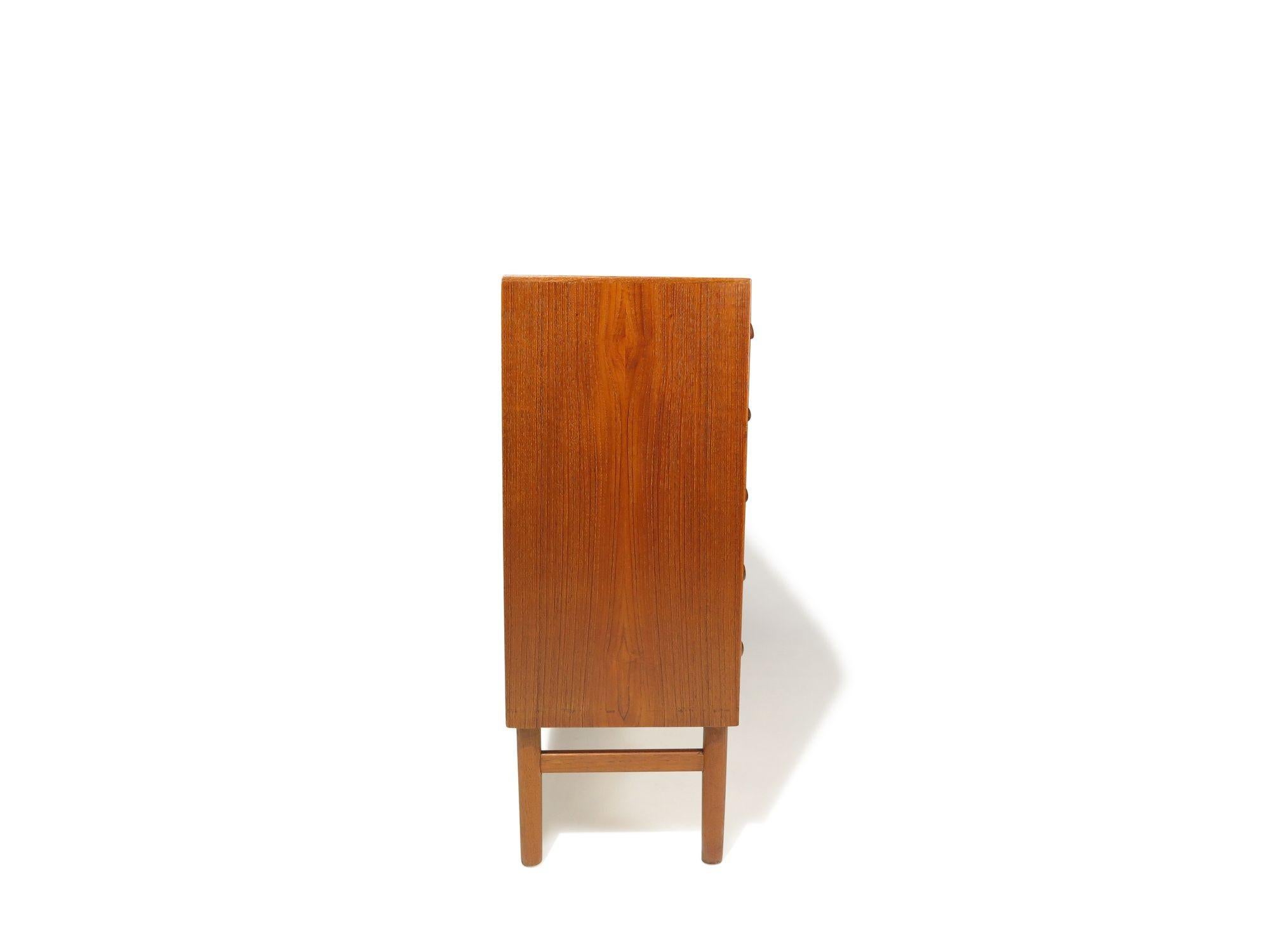 20th Century Mid-century Danish Kai Kristiansen Teak Entry or Nightstand Chest