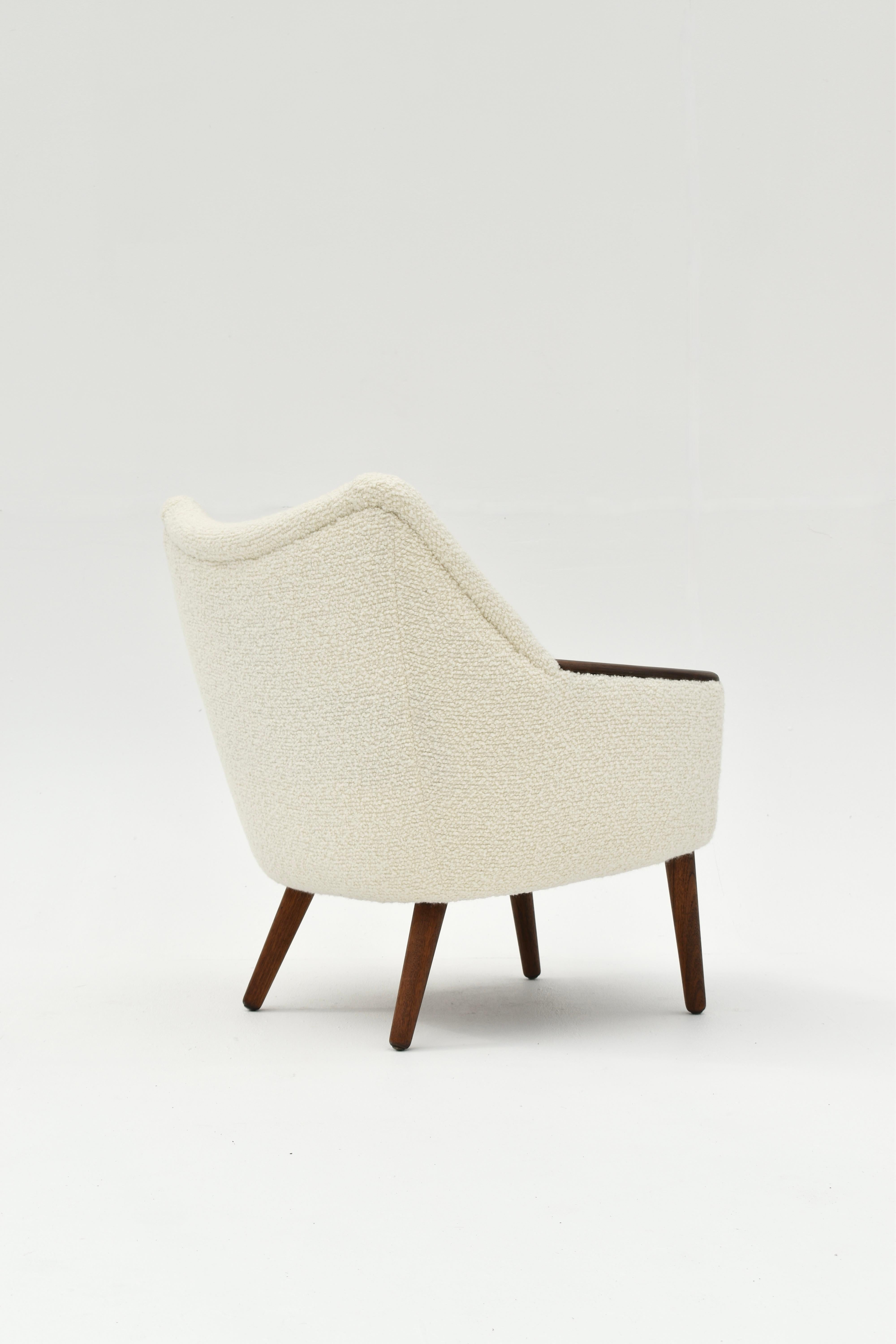 Midcentury Danish Kurt Ostervig Lounge Chair for Henry Rolschau Mobler For Sale 4