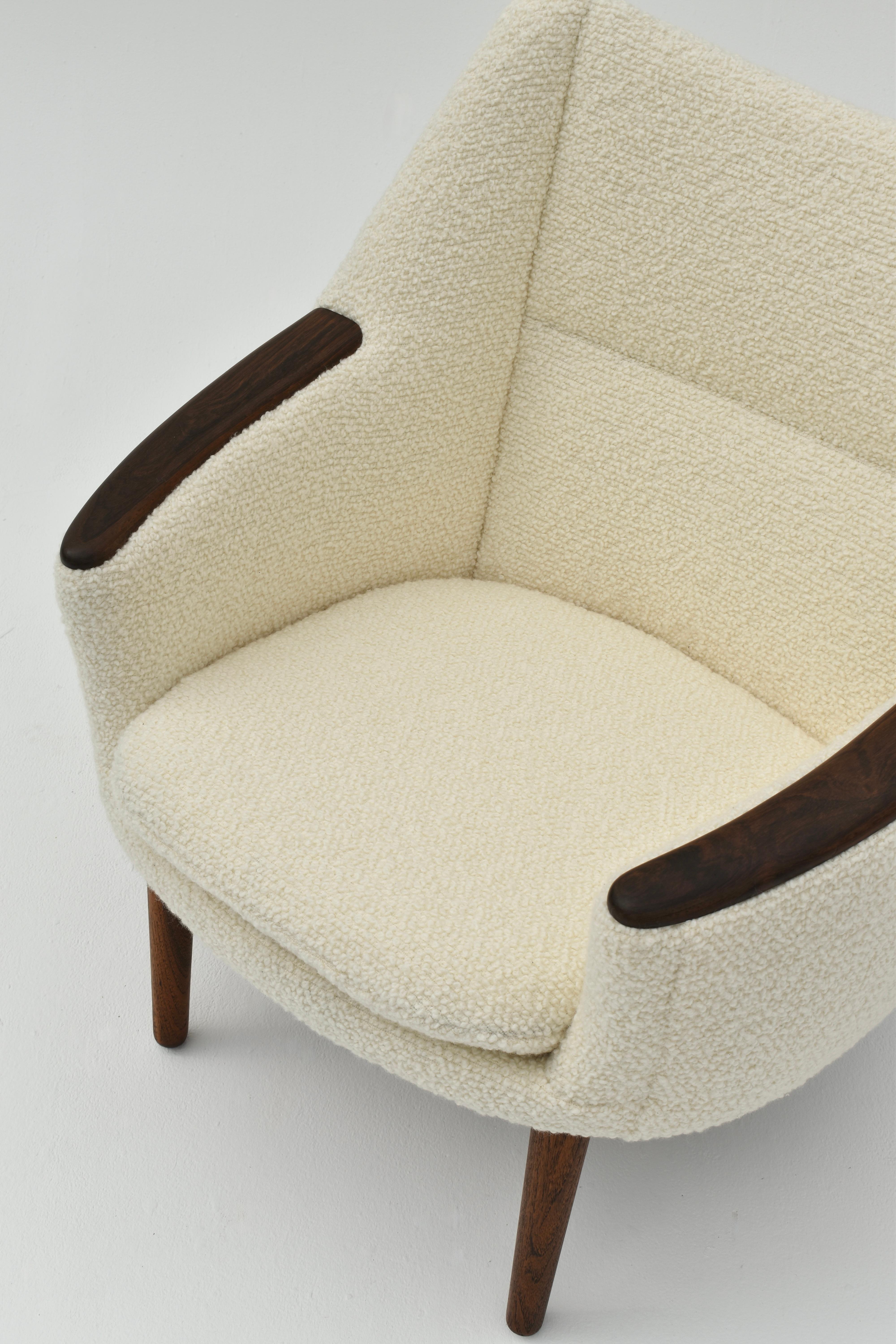 Midcentury Danish Kurt Ostervig Lounge Chair for Henry Rolschau Mobler For Sale 7