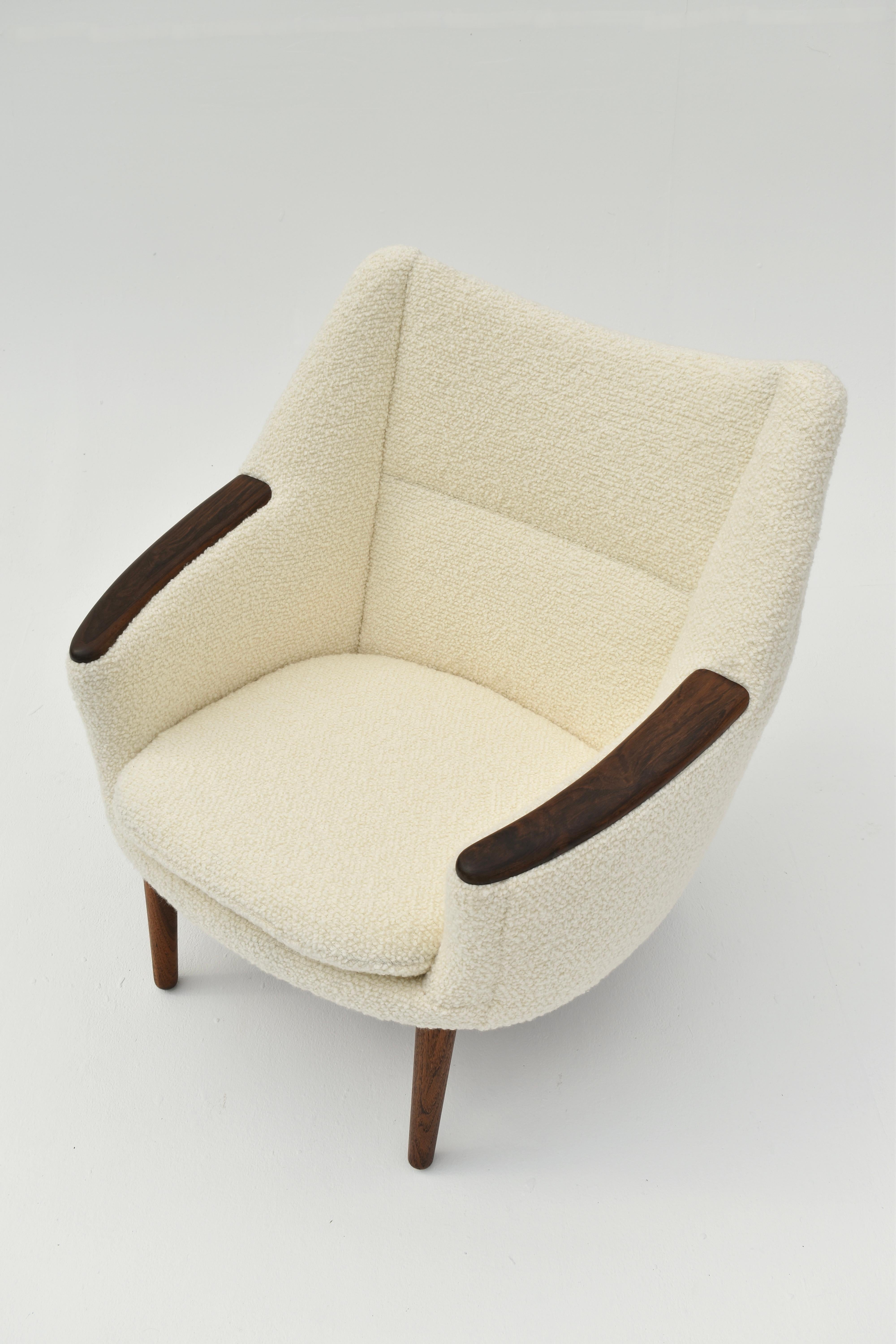 Midcentury Danish Kurt Ostervig Lounge Chair for Henry Rolschau Mobler For Sale 8