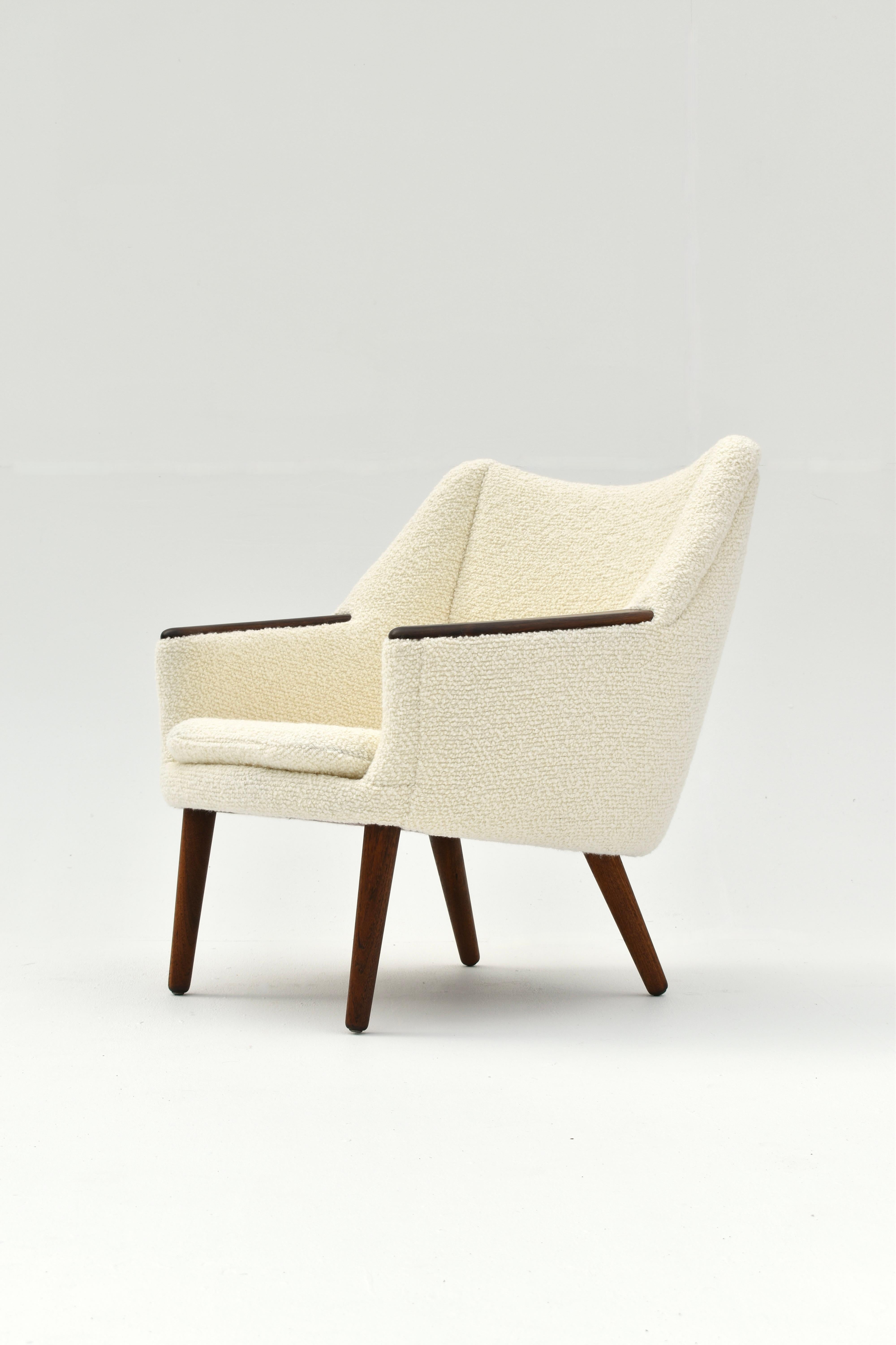 Scandinavian Modern Midcentury Danish Kurt Ostervig Lounge Chair for Henry Rolschau Mobler For Sale