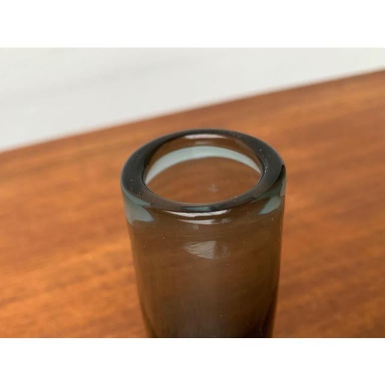 Mid-Century moderno Vaso in vetro danese della serie Labrador di metà secolo di Per Lütken per Holmegaard 1950 in vendita