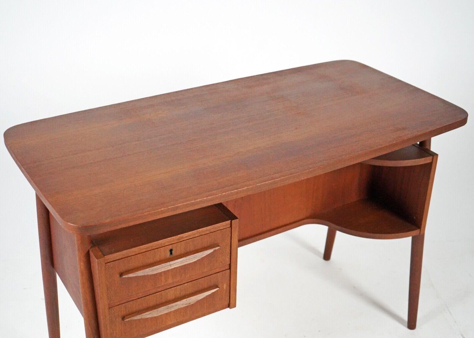 Teak Mid Century Danish 'Lady' Desk By Gunnar Neilson For Tibergaard